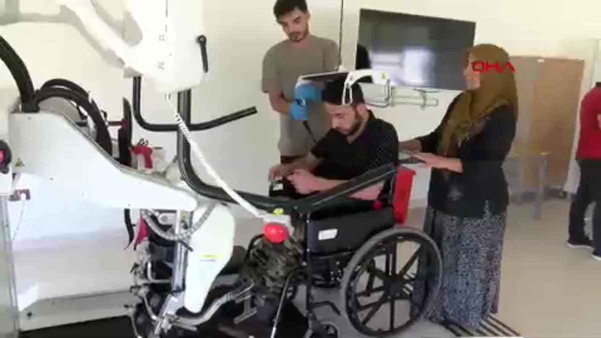 Gaziantep Şehir Hastanesi’nde Robotik Yürüme Cihazı ile 300 Hastaya Hizmet Verildi