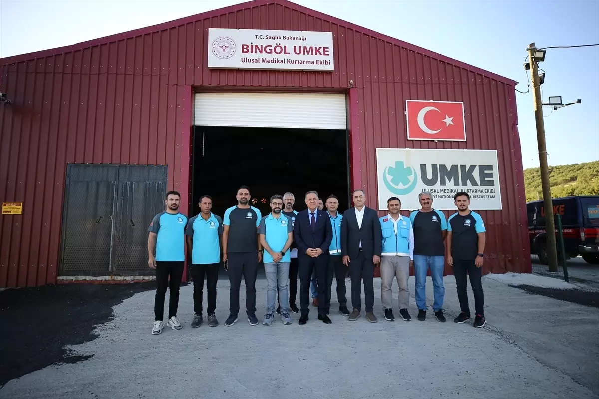 Bingöl’de UMKE Lojistik Merkezi hizmete açıldı