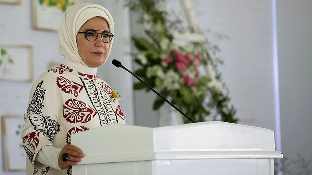 Emine Erdoğan’dan Gazze mesajı: Türkiye, Filistin’in bu haklı mücadelesinde her zaman yanında olacak