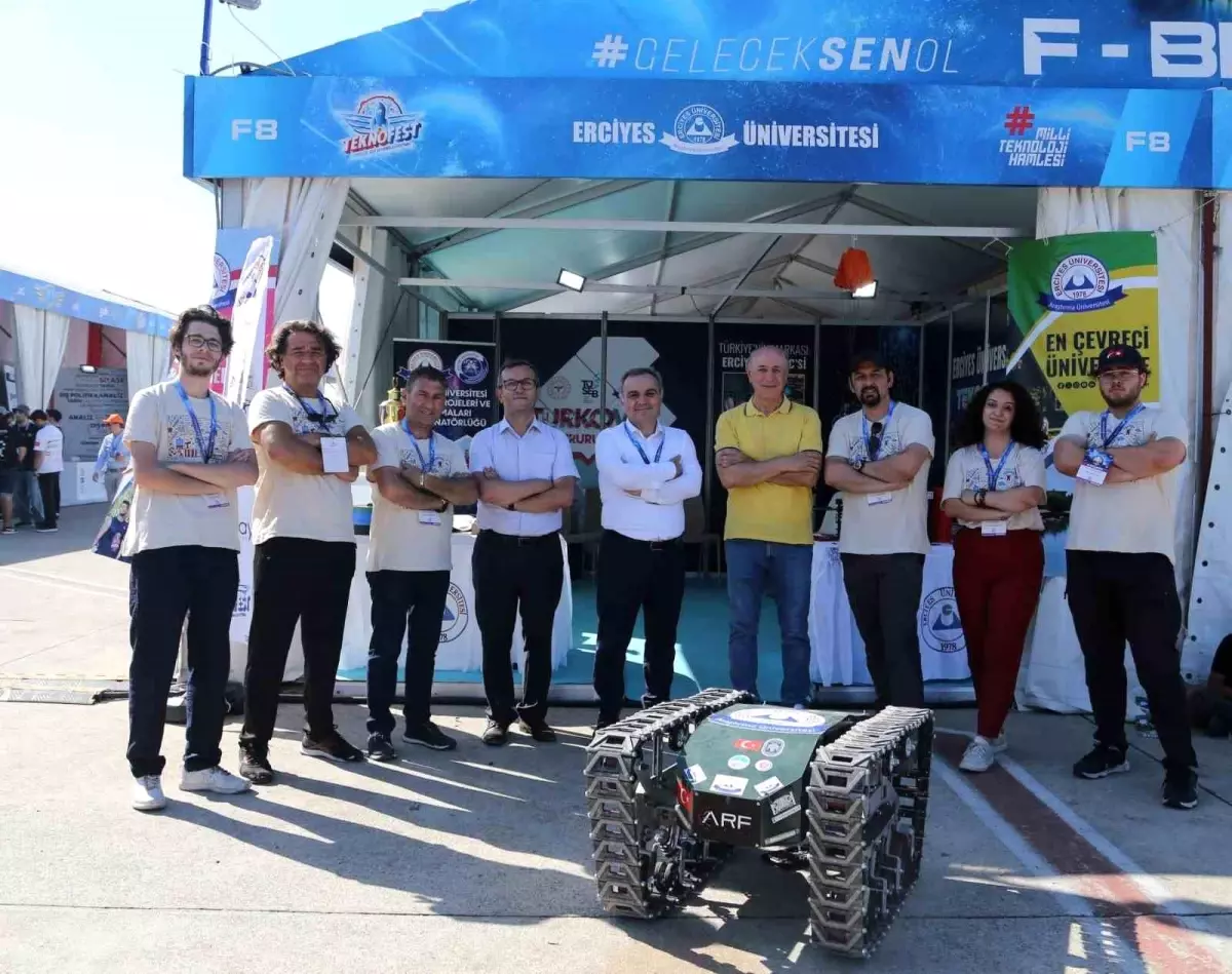 ERÜ, TEKNOFEST 2024’te İlgi Görüyor