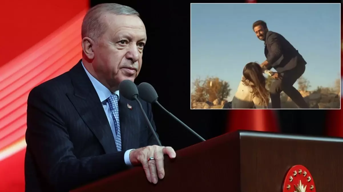 Cumhurbaşkanı Erdoğan’dan dizilerdeki şiddet sahnelerine tepki