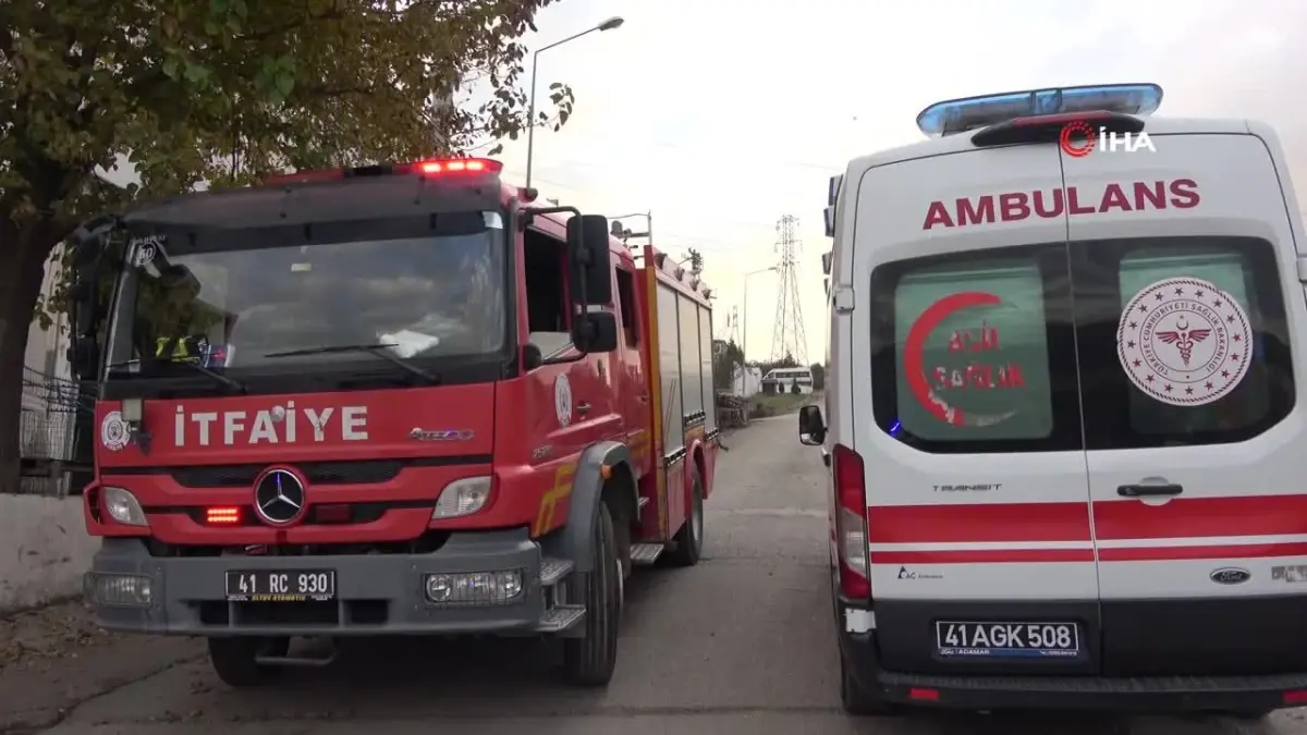 Kocaeli’de Geri Dönüşüm Tesisinde Patlama