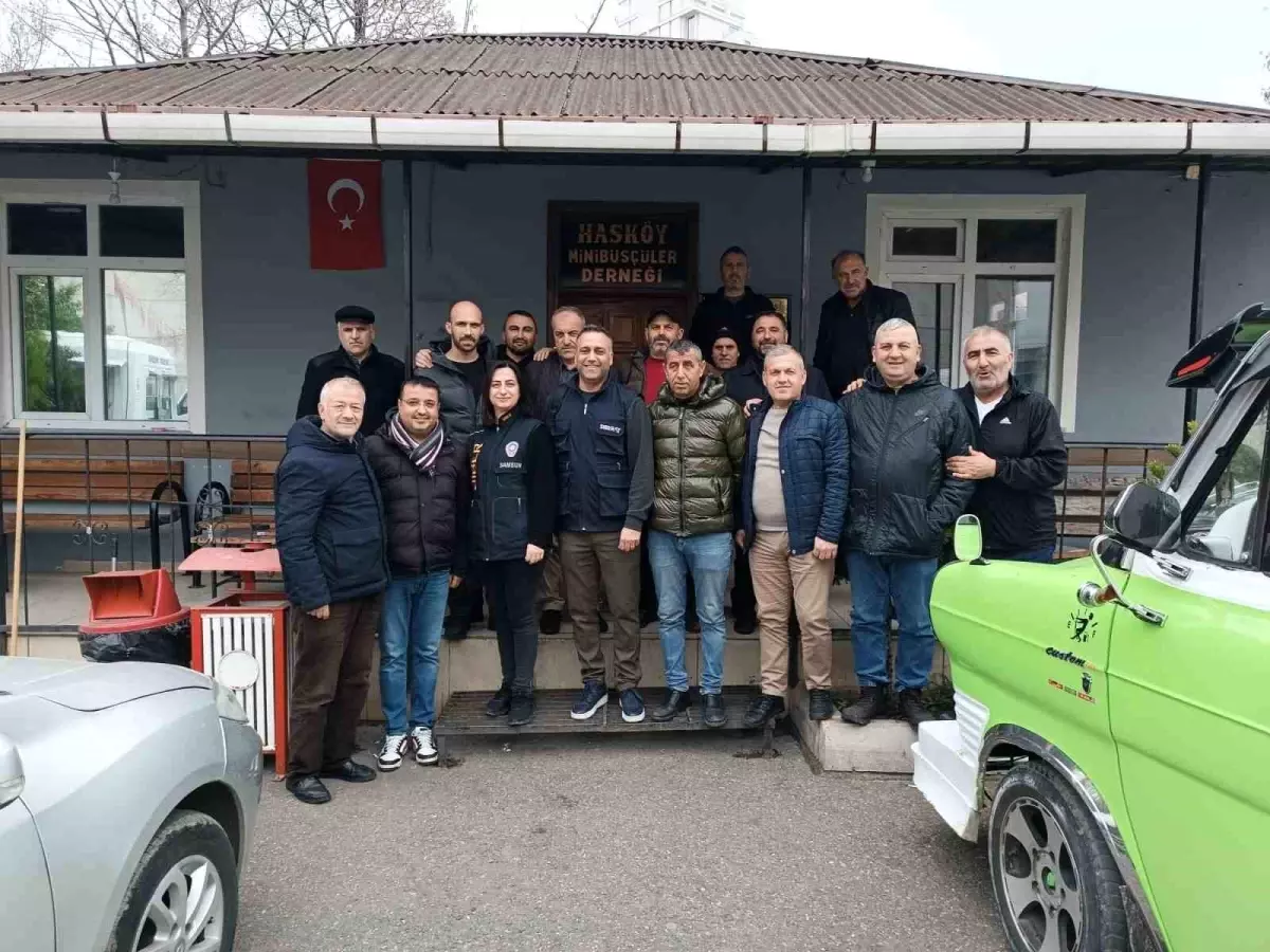 Samsun’da Minibüs Şoförlerine Siber Güvenlik Semineri